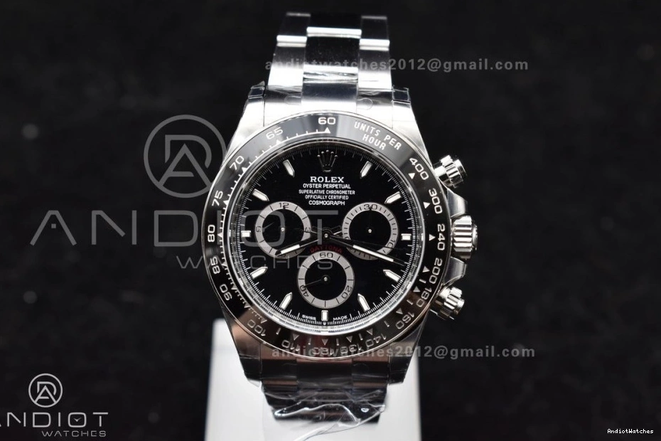 Best On 126500 Dial TechFriendly BTF Black DD Daytona Edition Bracelet 777 904L Steel 1:1 SS 0418